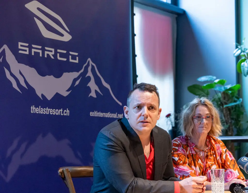 Florian Willet, co-president of assisted suicide organisation The Last Resort, has died (ARND WIEGMANN/AFP via Getty Images)