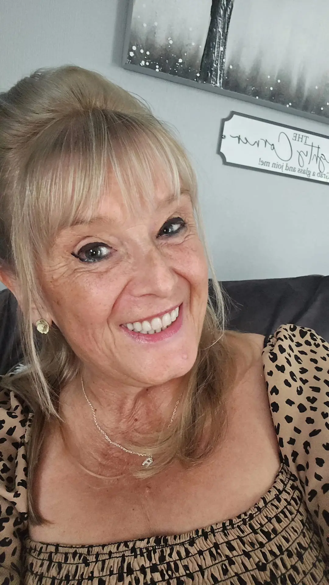 The grandmother-of-three has been thrilled with the result (SWNS)