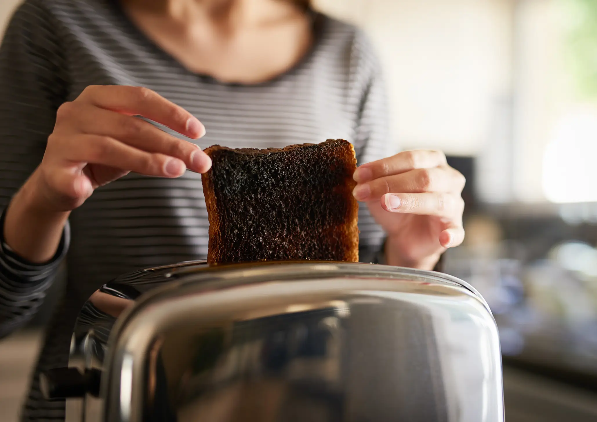 Burning your toast in a morning isn't actually a bad thing, you know. (Getty Stock Image)