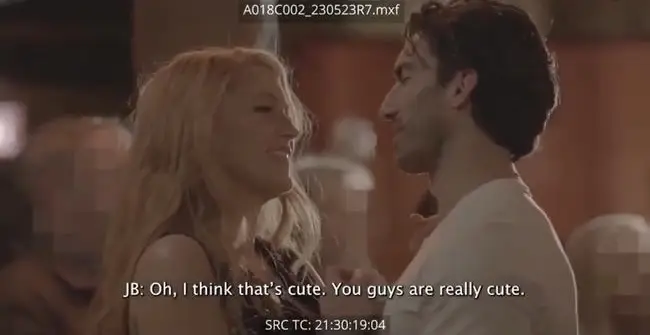 Baldoni mentions Reynolds in the clip (Bryan Freedman via Entertainment Tonight)