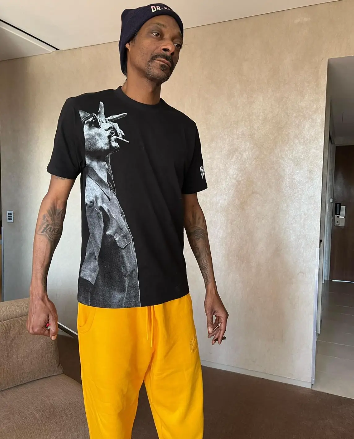 The rapper wants to reduce his weed intake.