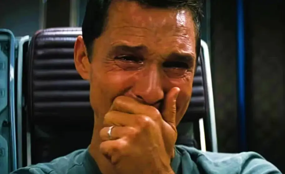 McConaughey perfected the emotional scene during the first take (Paramount Pictures)