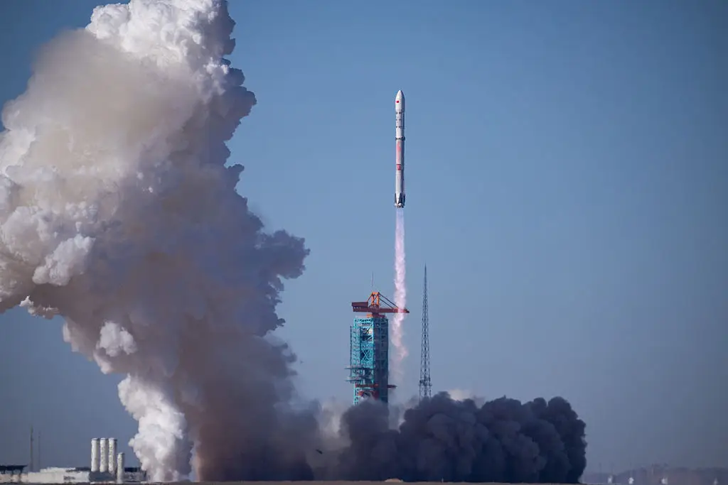 The Chinese Zhuque-3 rocket is expected to re-enter Earth’s atmosphere today (30 January) (Ni Yanqiang/Zhejiang Daily Press Group/VCG via Getty Images)