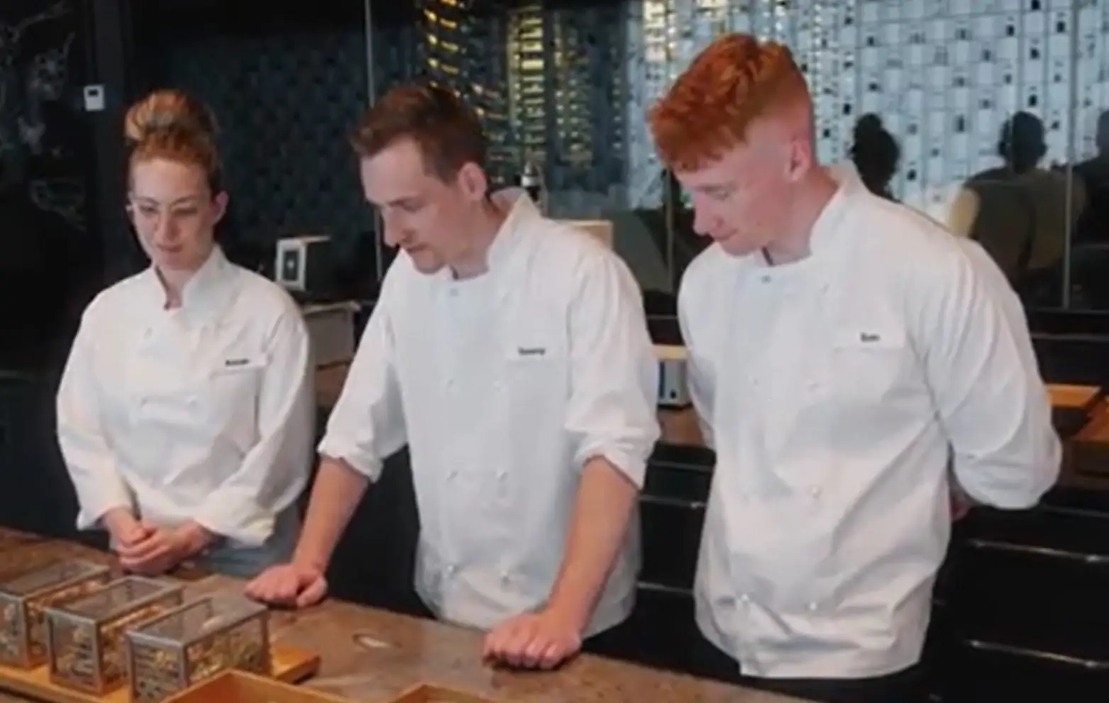 The chefs on the show did at least praise the dishes.