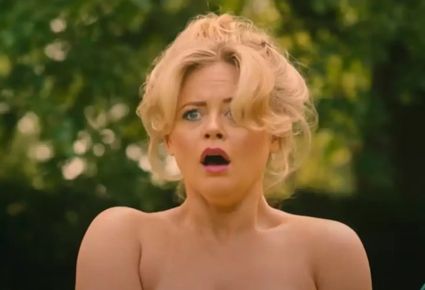 Emily Atack has a nude scene in the show (Hulu/Disney+)