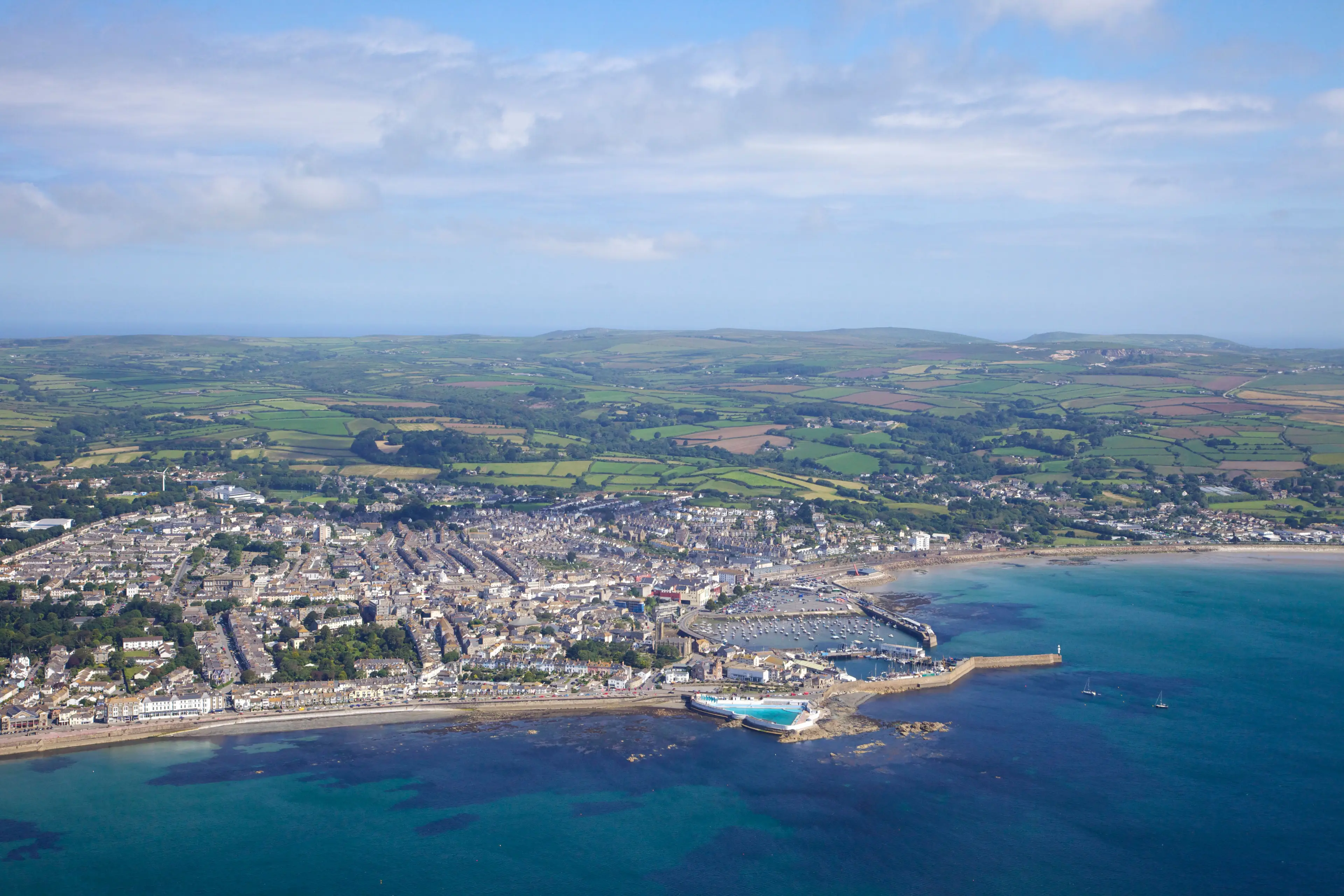 Penzance Harbour.