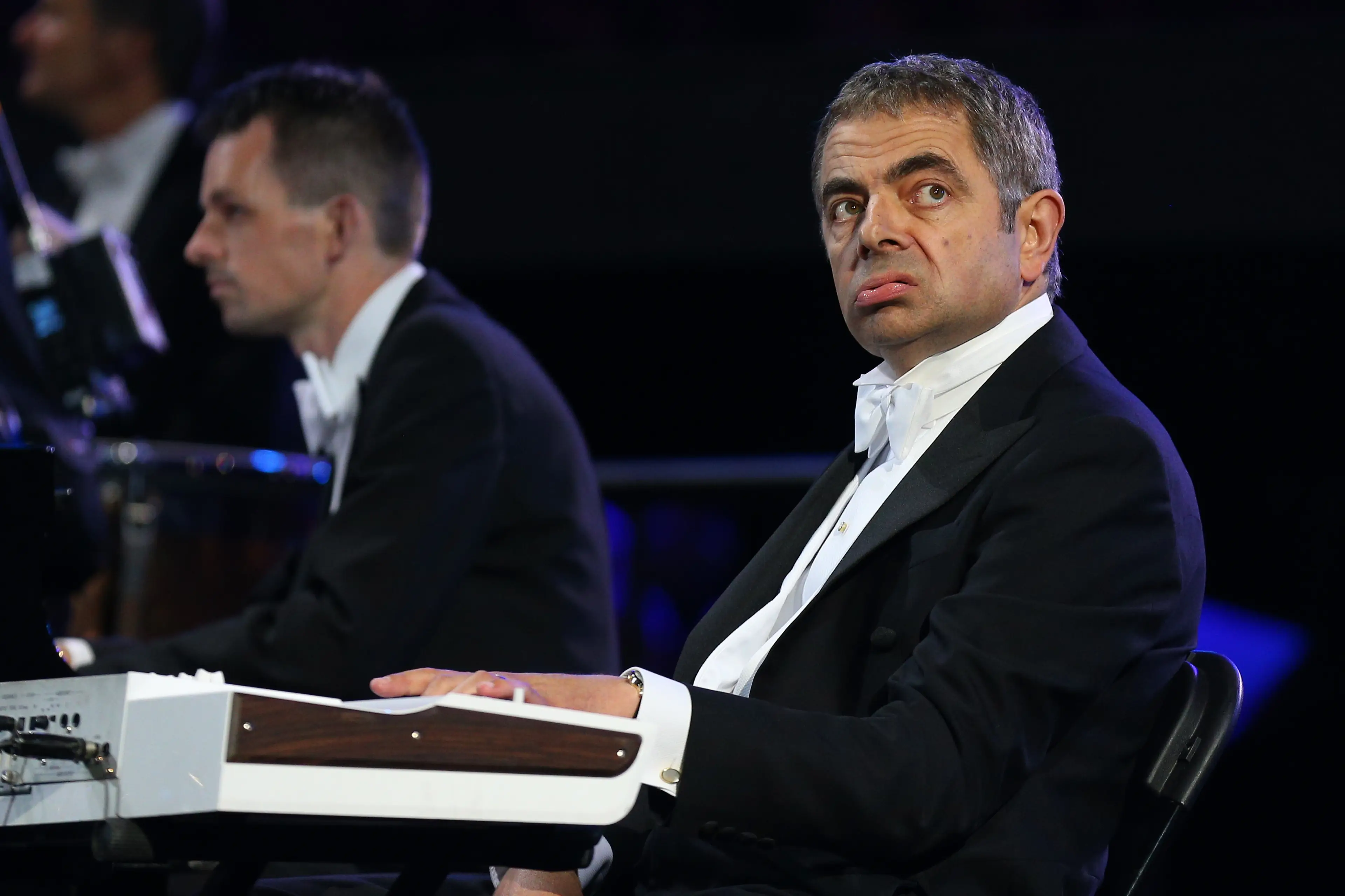 Atkinson also spoke about Mr Bean appearing at the Olympics (Cameron Spencer/Getty Images)