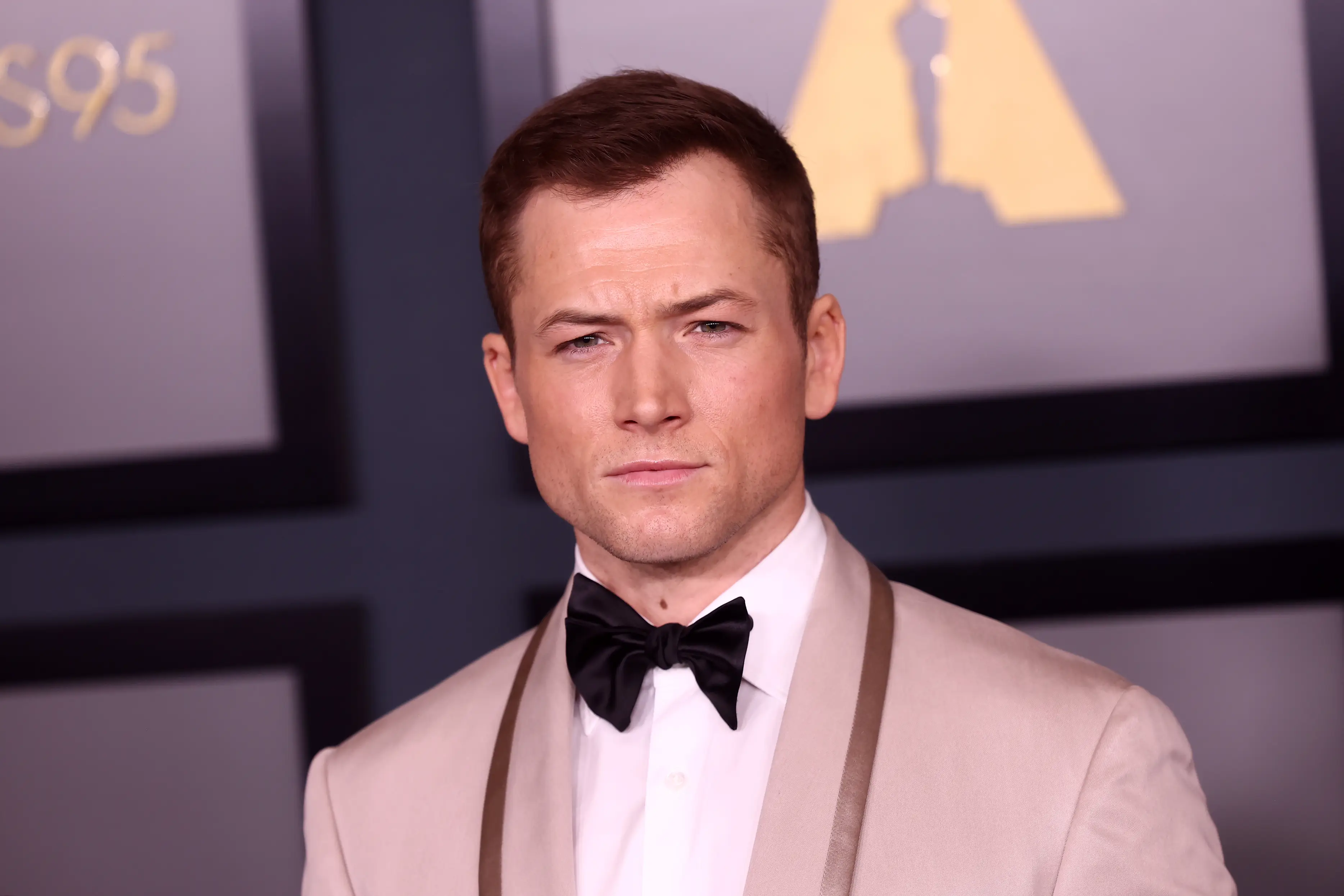 Egerton said he 'starved' himself for his role in Apex (Emma McIntyre/WireImage)