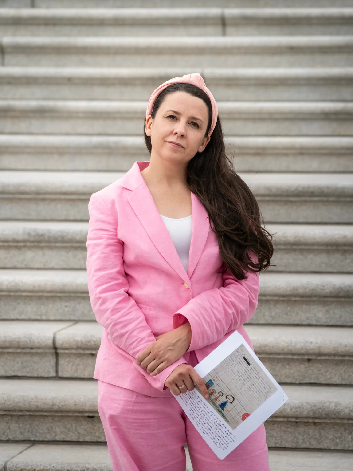 Rachel Griffin Accurso, also known as Ms. Rachel, has pledged to match Macklemore's donation of a million dollars for Palestine (Maxine Wallace/The Washington Post via Getty Images)