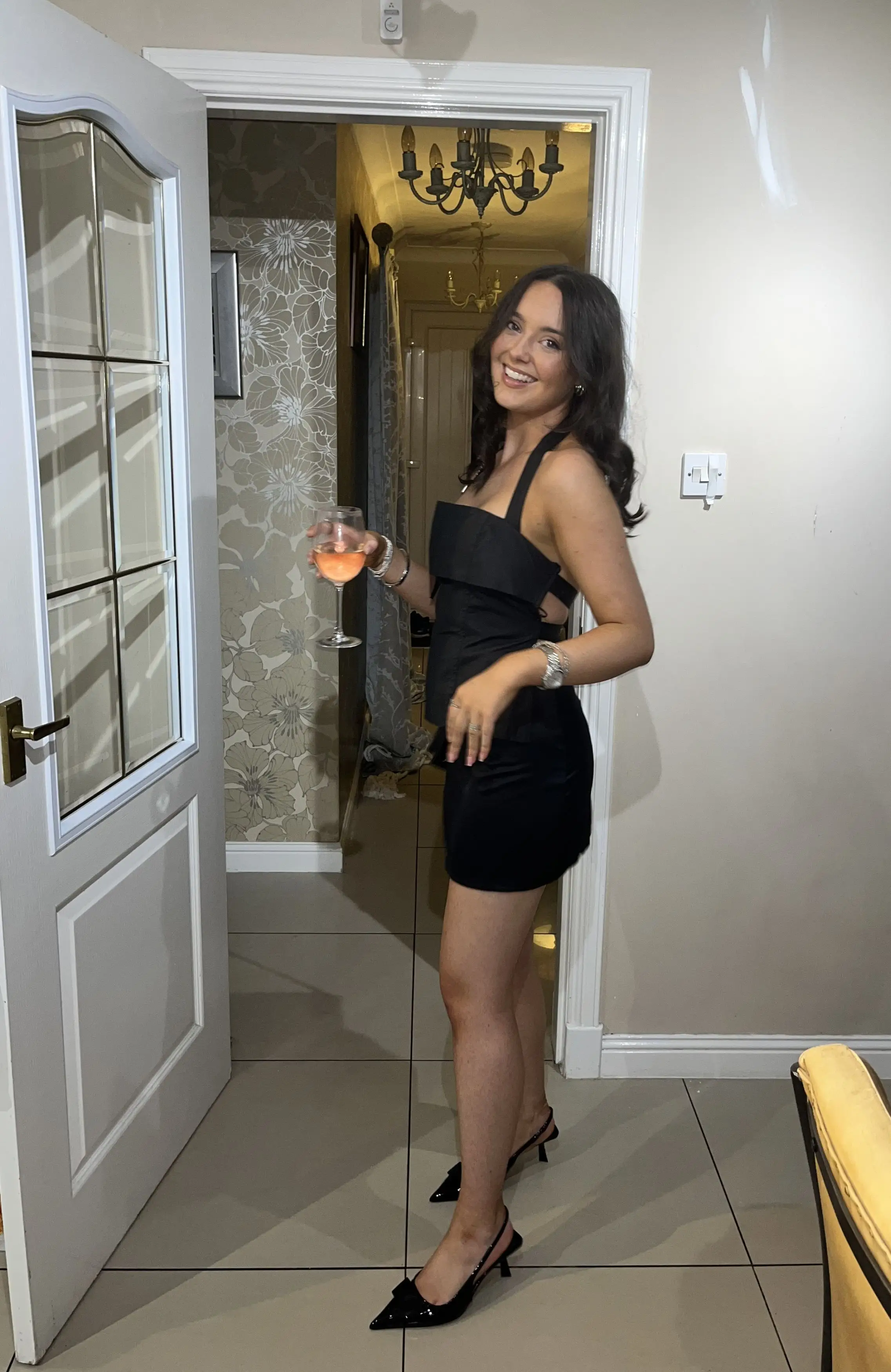 Neve McRavey was out celebrating finishing her degree. (Kennedy News and Media)