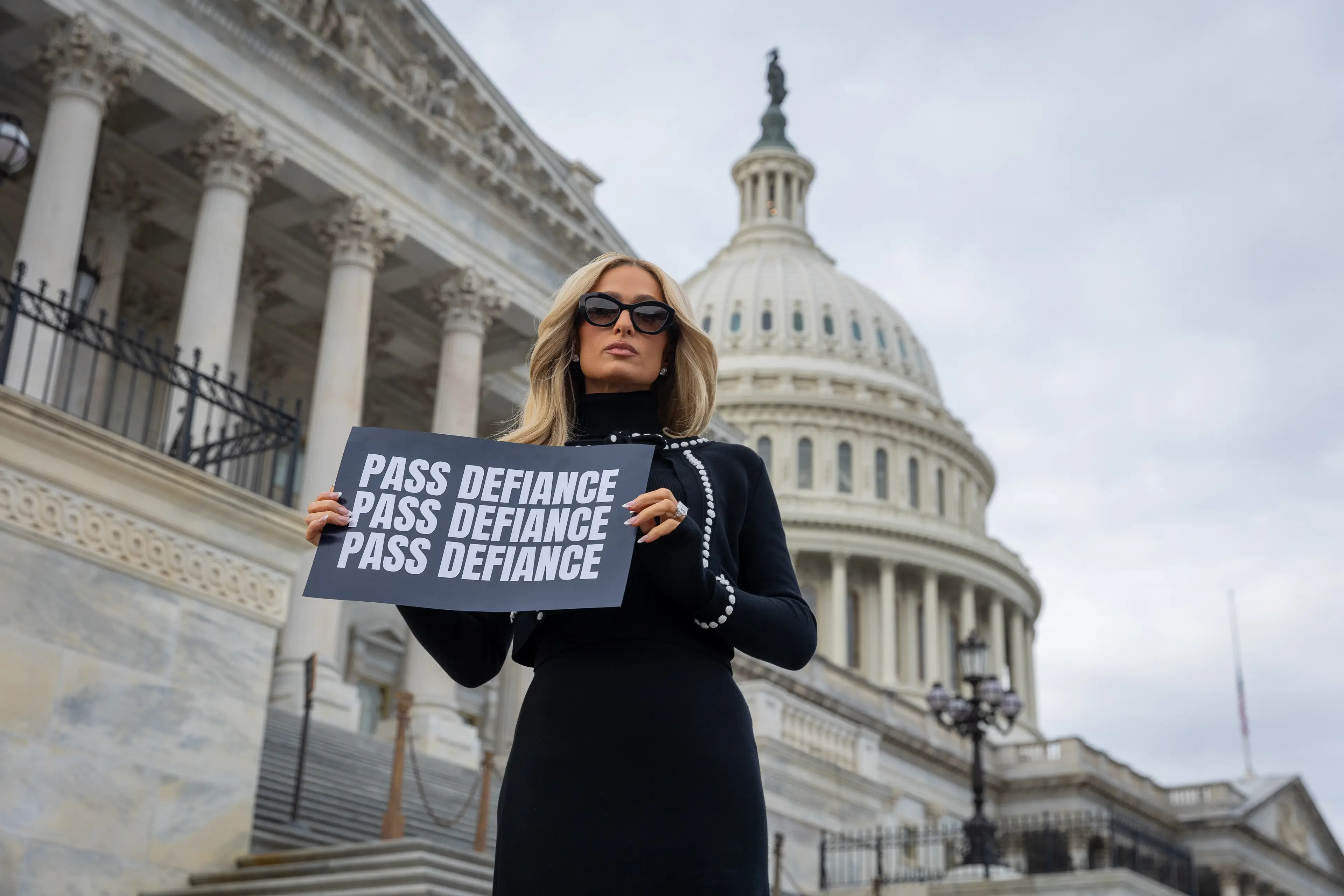 She spoke in support of the Defiance Act (Nathan Posner/Anadolu via Getty Images)