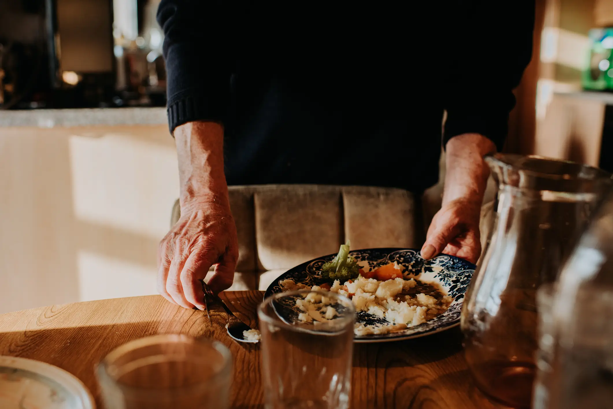 Feeling full after eating less could be an indication (Getty Stock Images)
