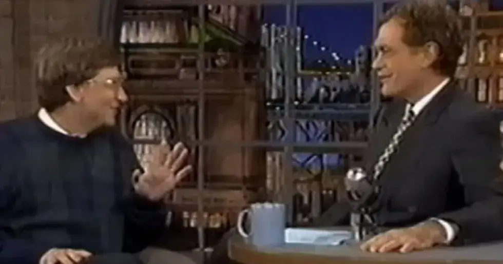 Bill Gates dubbed the internet 'the big new thing'.