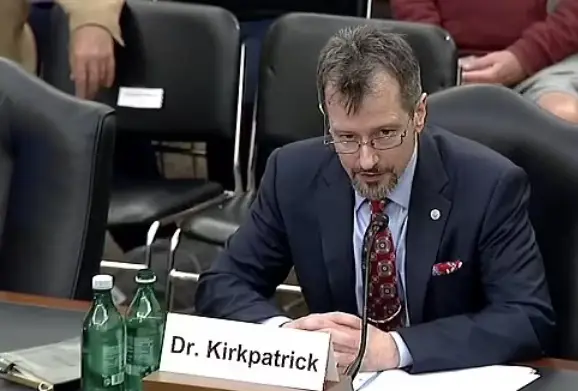 Dr Sean Kirkpatrick gave testimony on UAPs.