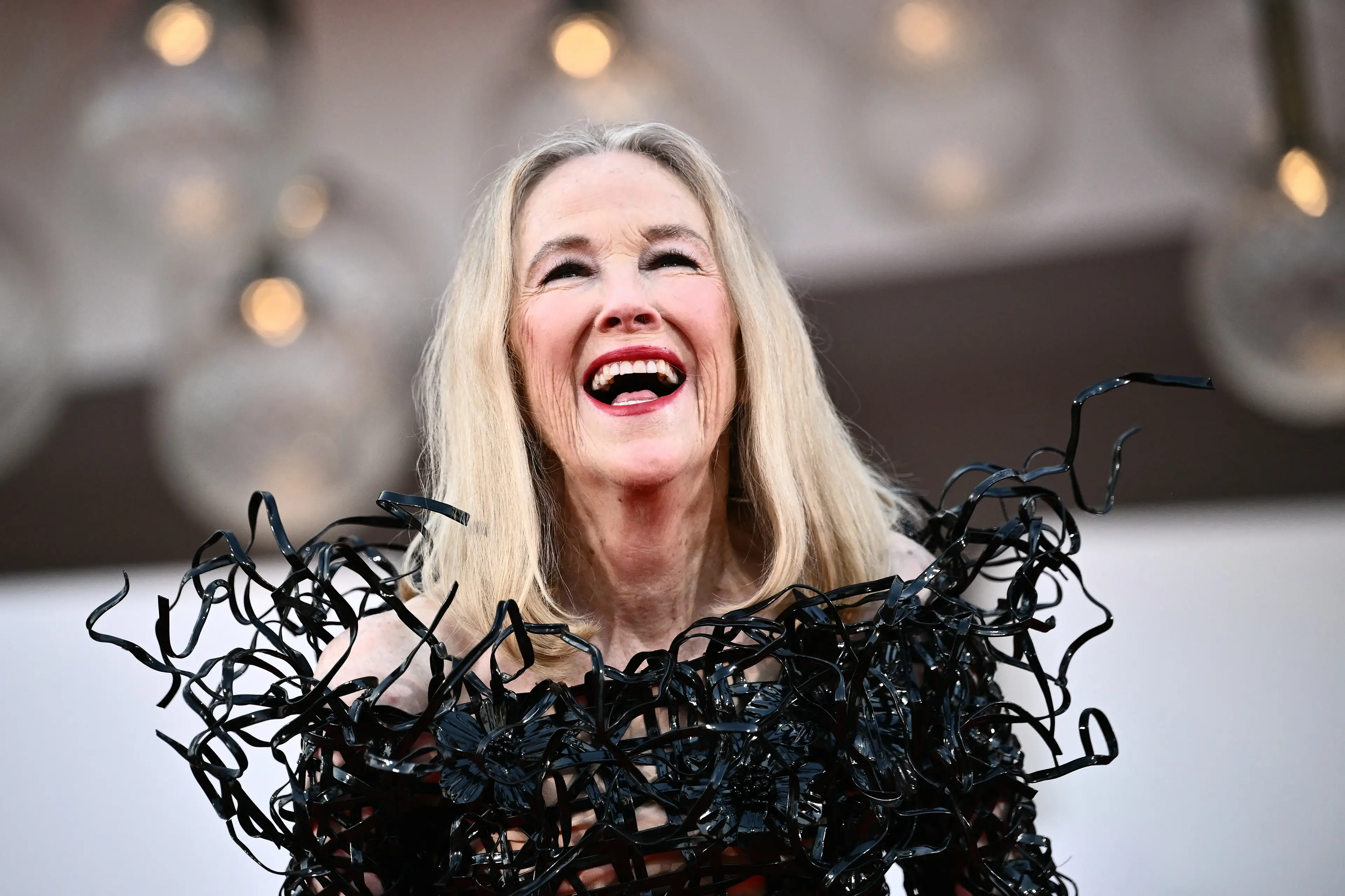 The film star was reportedly rushed to hospital in a 'serious condition' in the hours before her death (MARCO BERTORELLO/AFP via Getty Images)