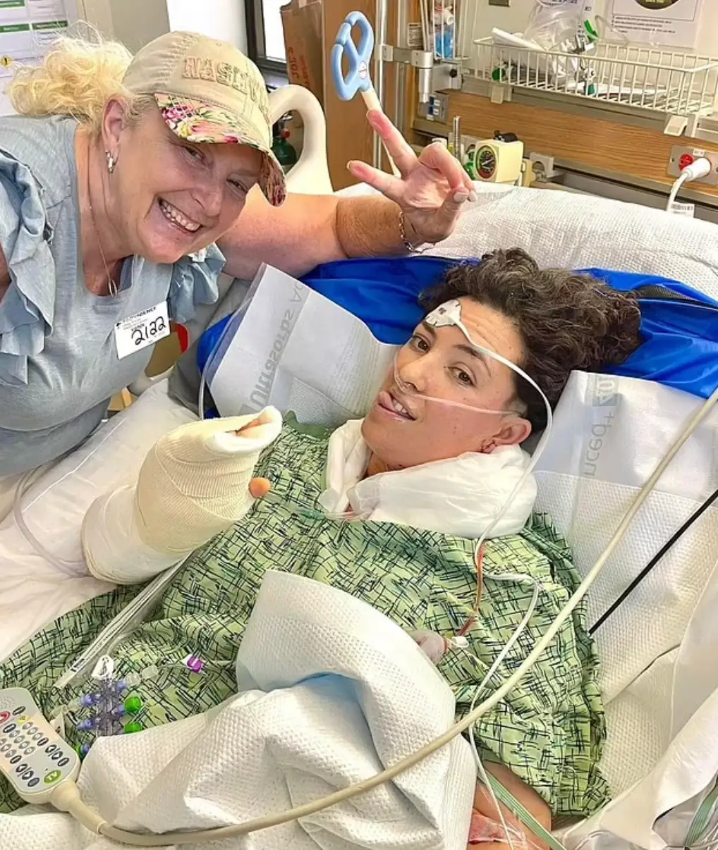 Allie Shehorn has been recovering from her injuries in hospital. (Facebook/Allie Shehorn)