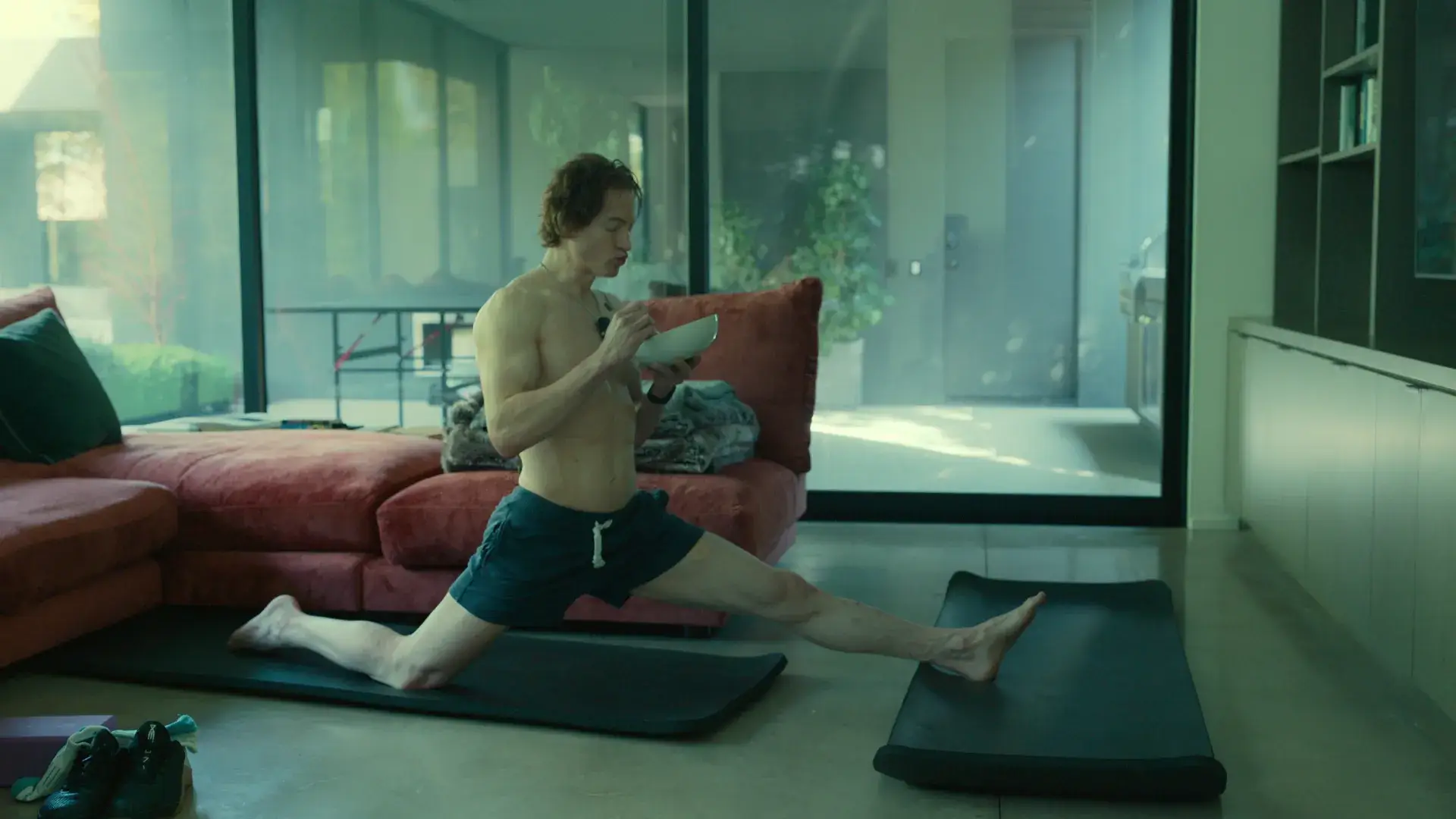 Johnson puts his recent diagnosis down to his diet and lifestyle as a younger person (Netflix)