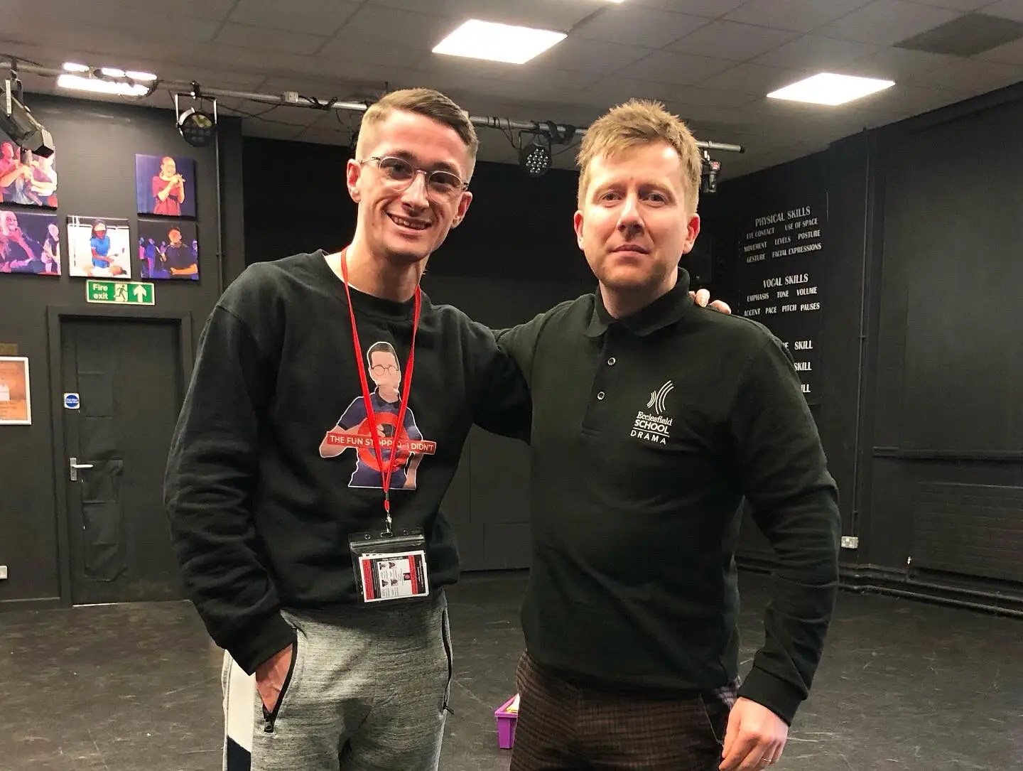 Adam has been back to school to tell students about the signs of problem gambling.