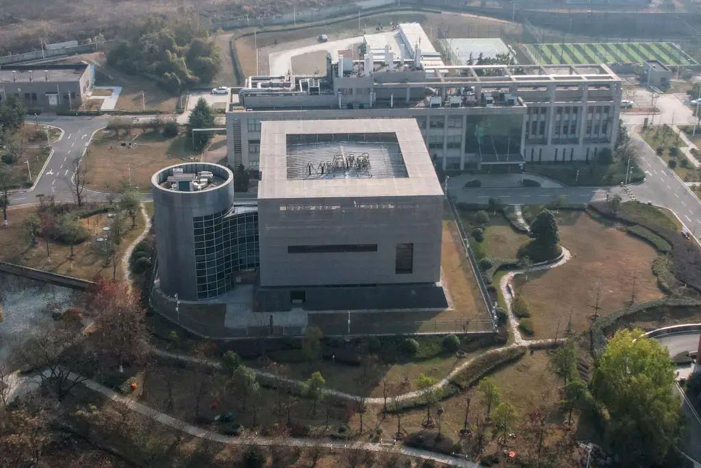 However arguments claiming the virus originated in a lab have persisted over the years, with the US pointing the finger at the Wuhan Institute of Virology (HECTOR RETAMAL/AFP via Getty Images)