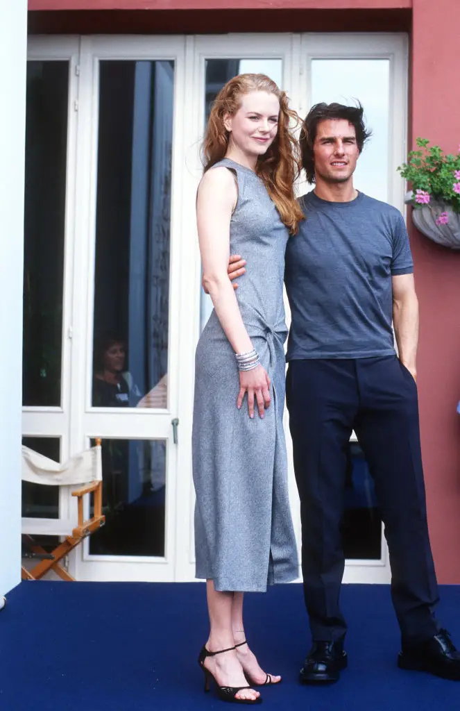 Kidman and Cruise while promoting the movie. (Leonardo Cendamo/Getty Images)