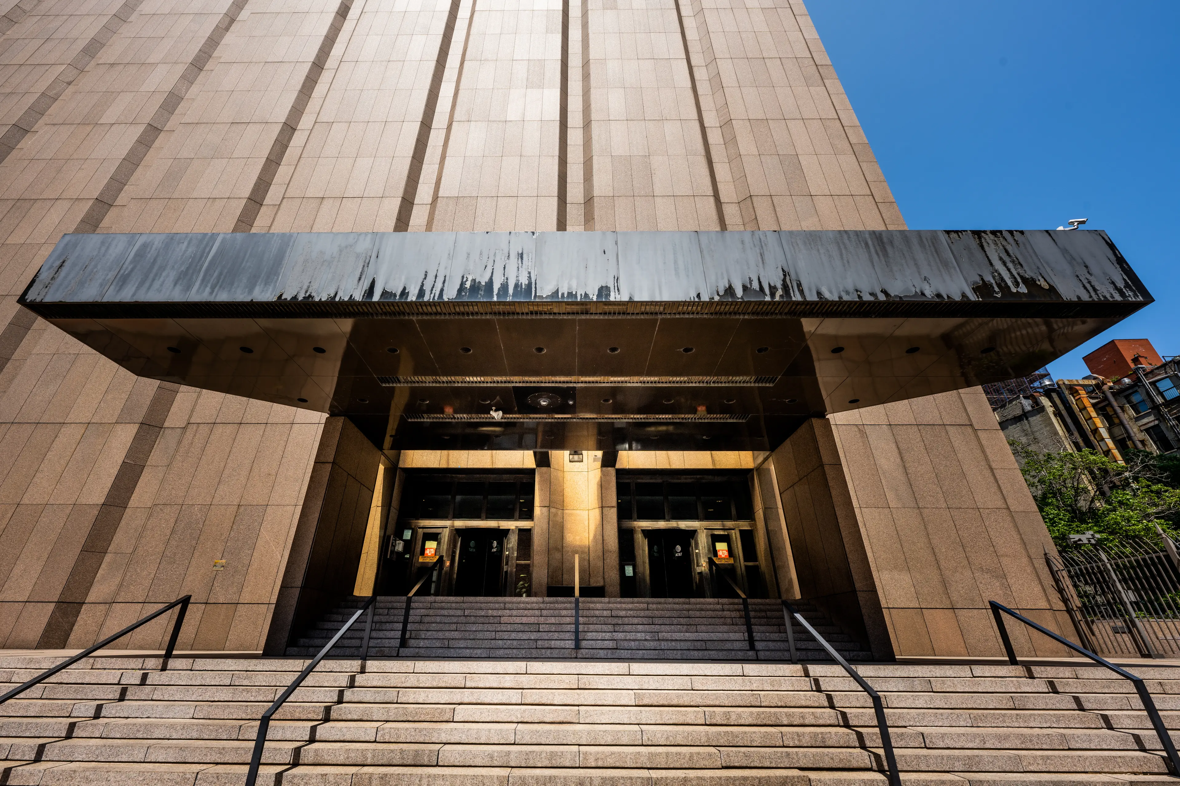 The building is also said to be heavily secured.