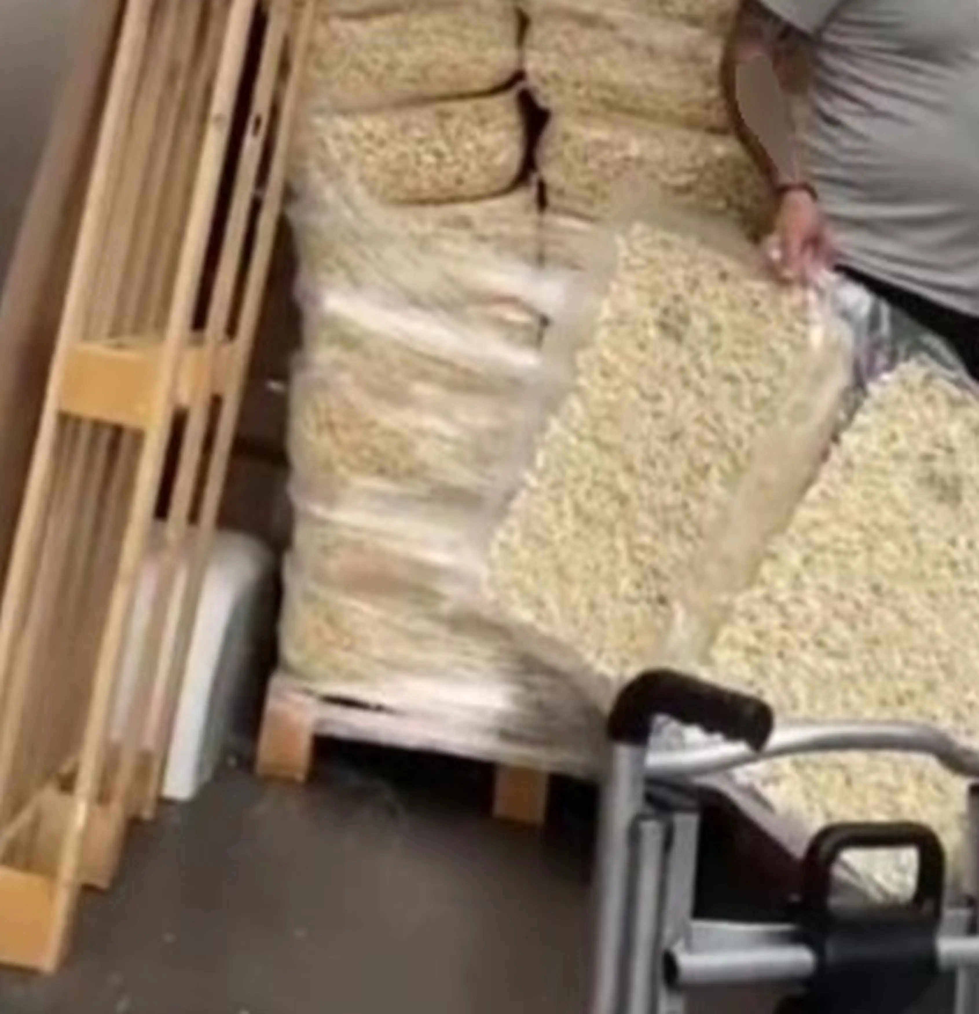 She was shocked the popcorn is 'pre-popped'. (Kennedy News and Media)