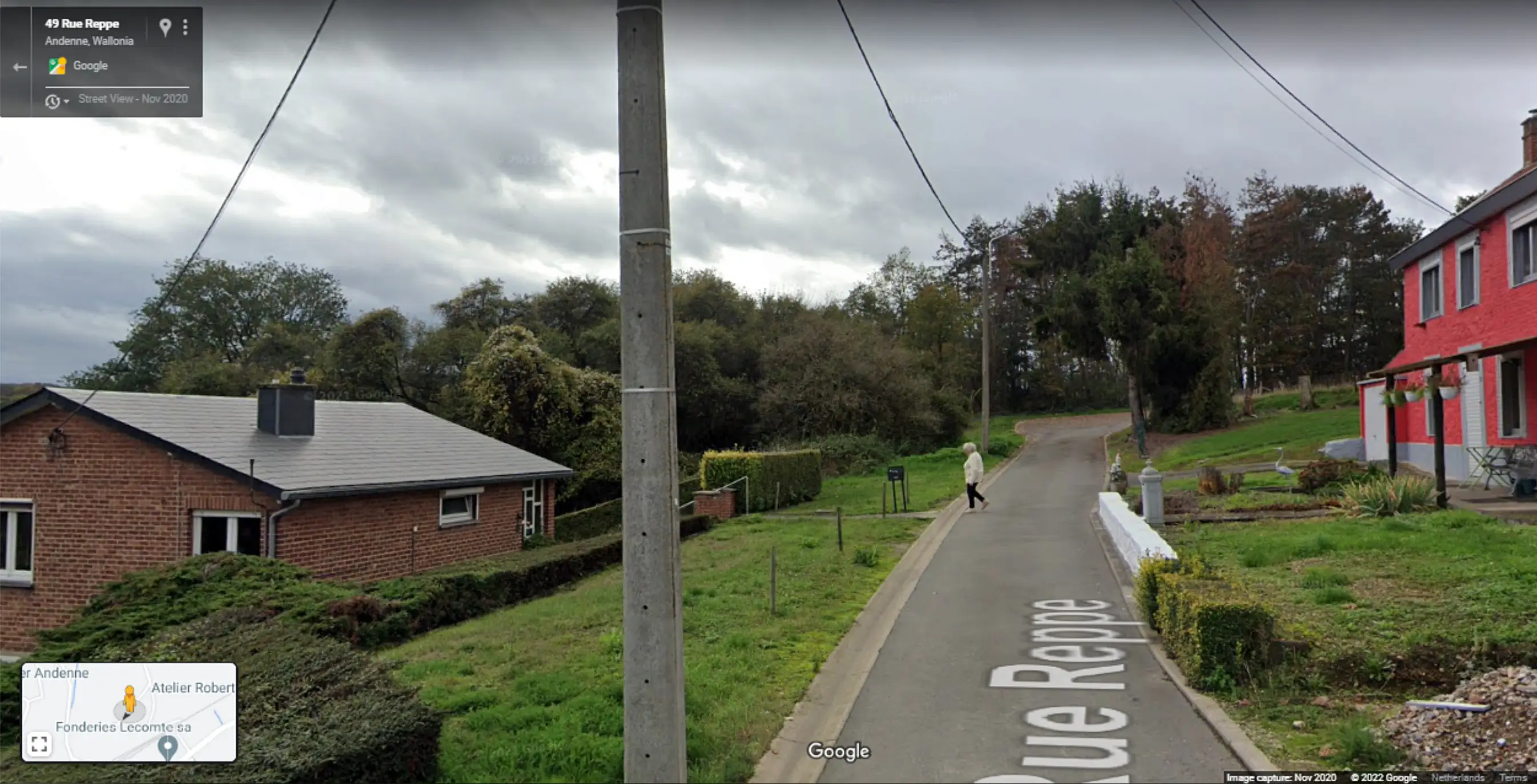 Paulette was spotted on Google Maps (Google Maps)