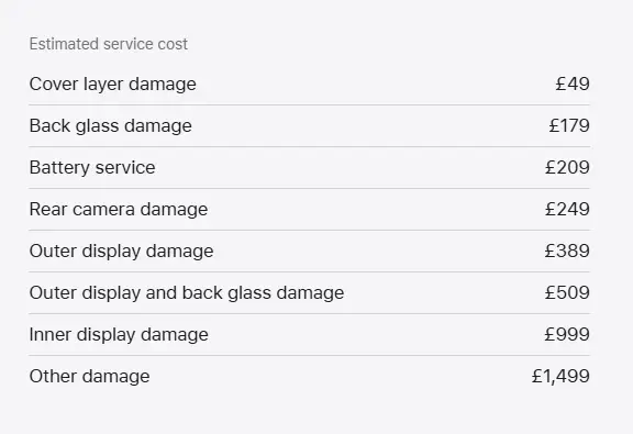 Apple's fix could cost nearly a grand (Apple)