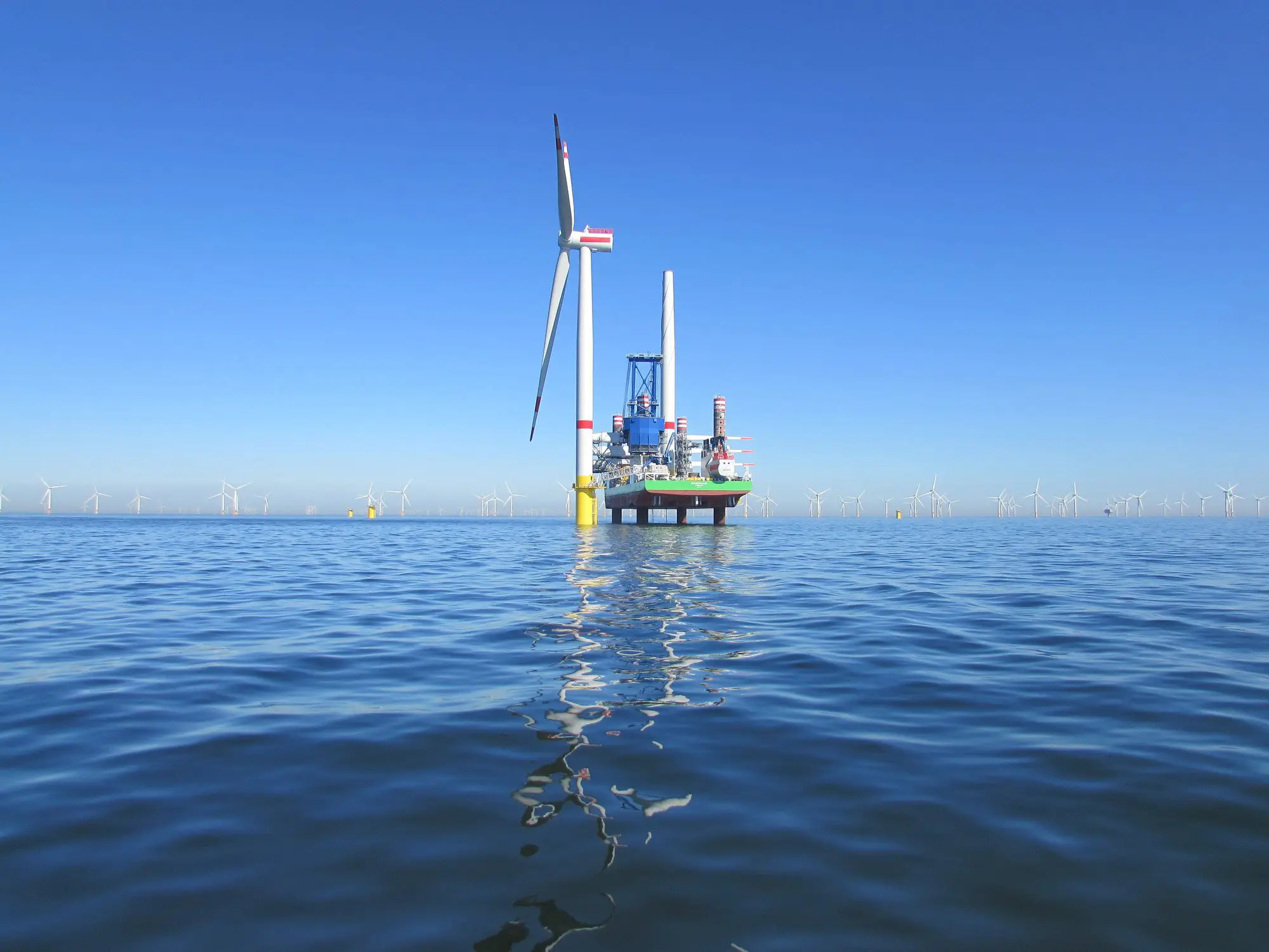 The wind turbine engineer has sued for over £1 million following the life-changing accident.