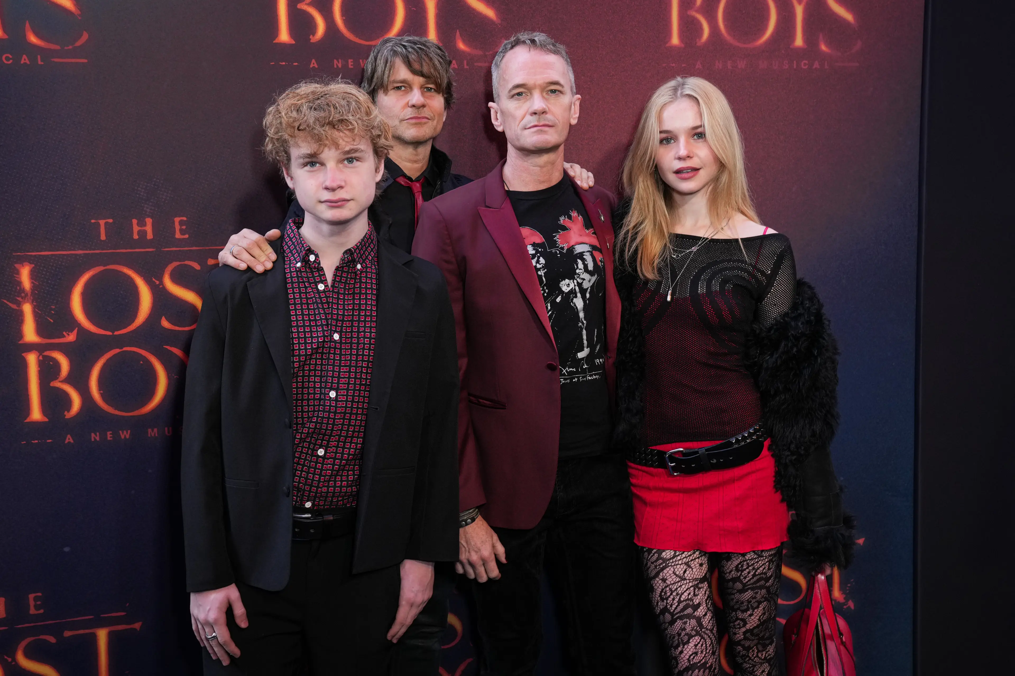 The family attended the The Lost Boys' opening night together (John Nacion/FilmMagic)
