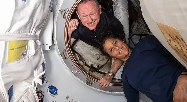 Barry 'Butch' Wilmore and Sunita Williams are currently stuck in space (NASA/Getty Images)