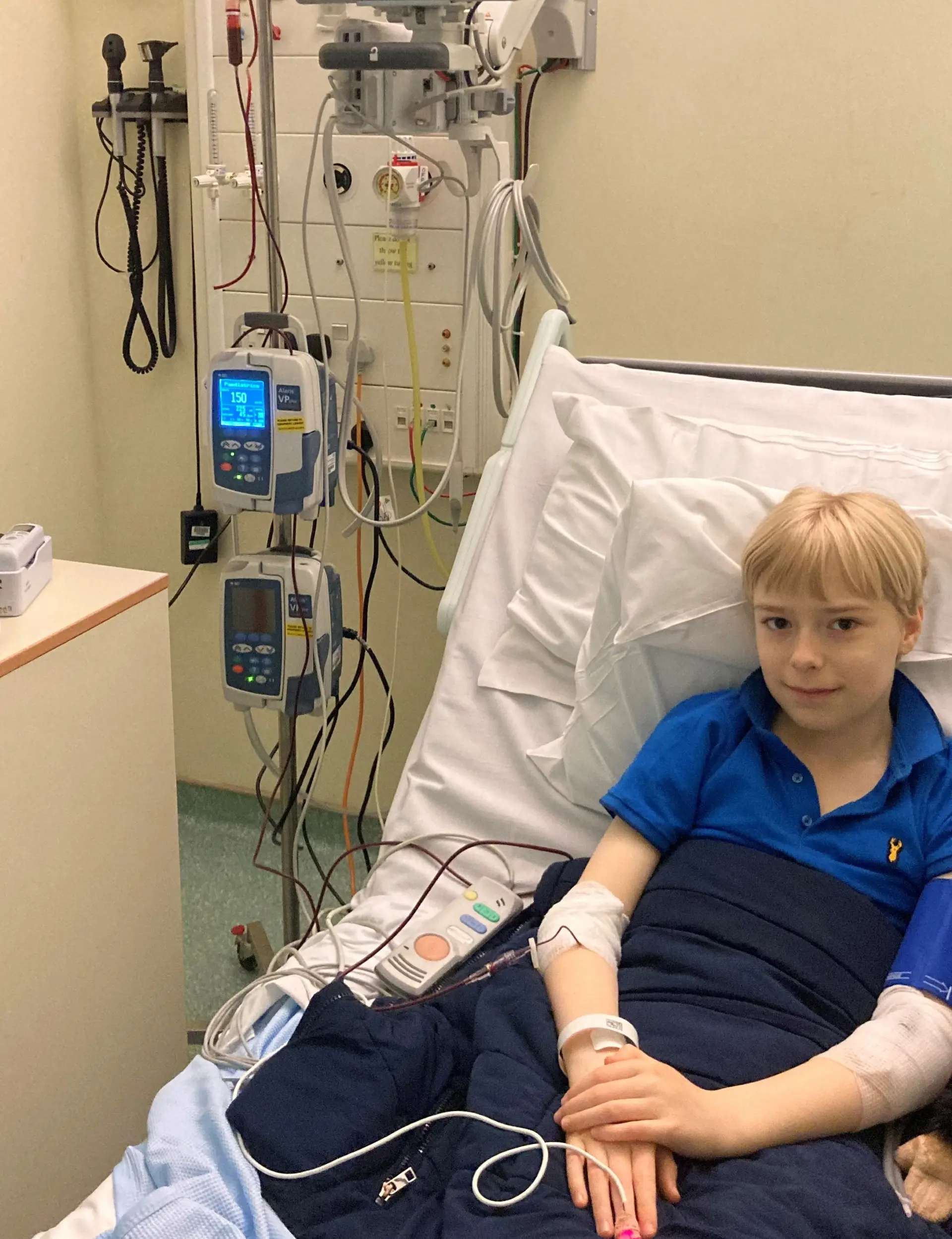 Henry Teare has been diagnosed with the rare blood disorder (DKMS)