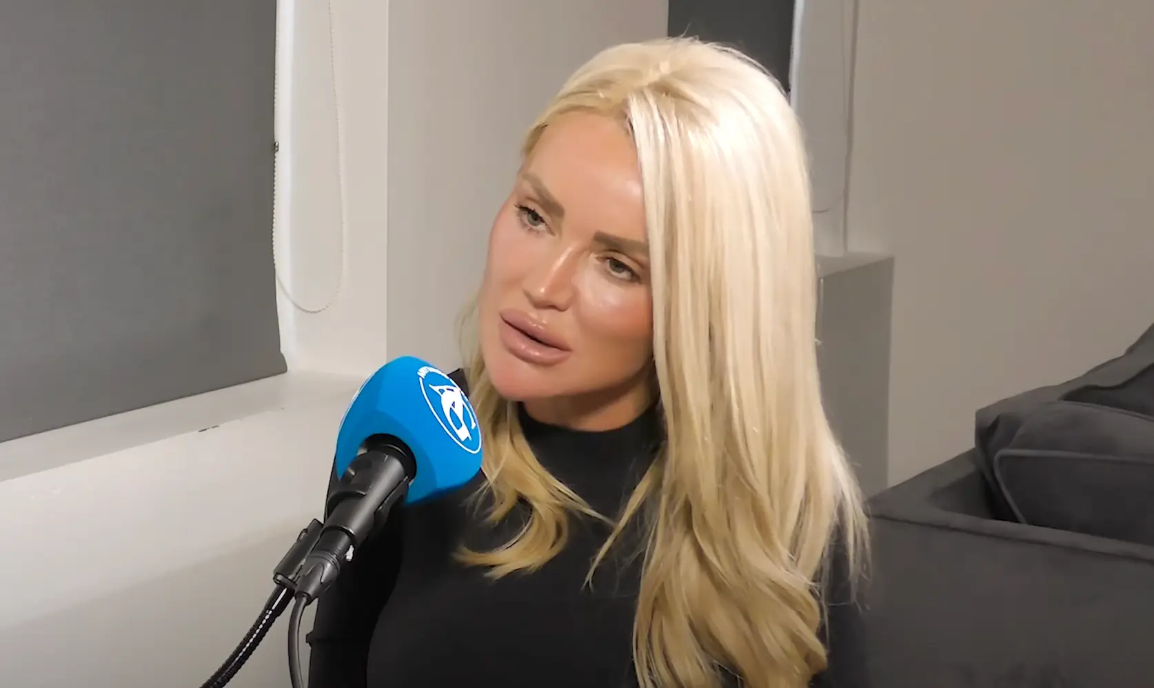 Gwynn said she thinks some men 'get a kick' out of being aggressive to the dancers (YouTube/ @Anything Goes with James English)