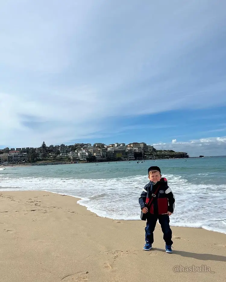 Hasbulla is visiting Australia for the first time.