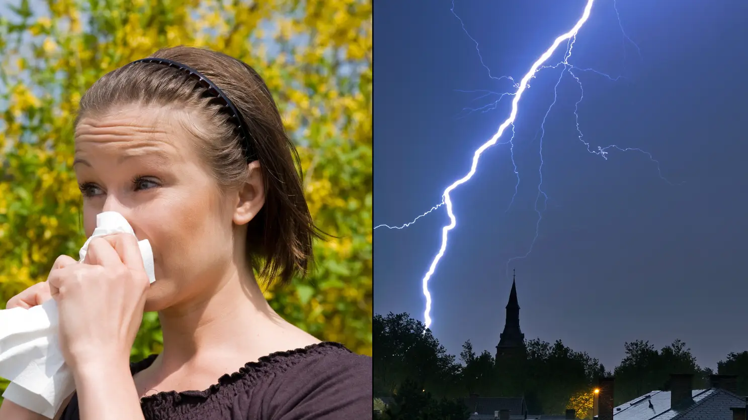 Hay Fever Sufferers Warned 'Thunder Fever' Is About To Hit UK As Storm Alex Approaches