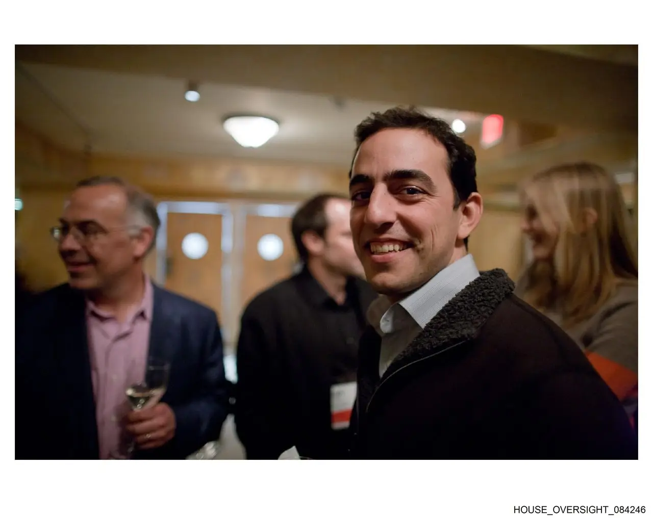 Former YouTube CEO Salar Kamangar was pictured (House Democrats)