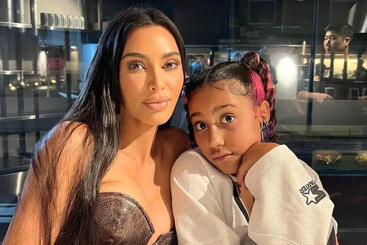 Kim has continuously defended North's right to express herself (Instagram/@kimkardashian)