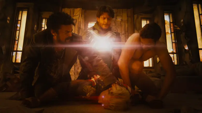 Herogasm sees Homelander really challenged for the first time in the show (Prime Video)