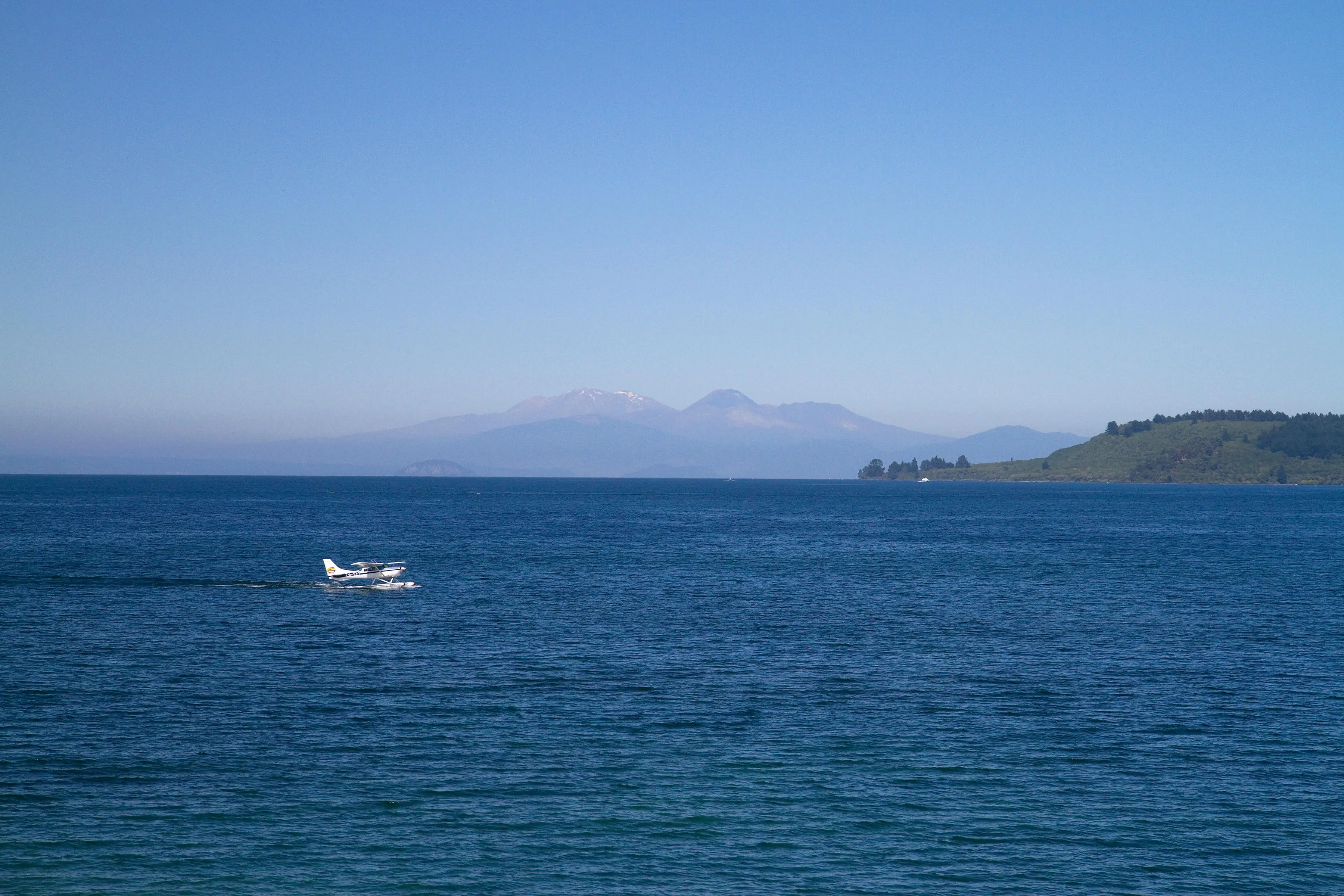 Collier bought an amphibious plane.