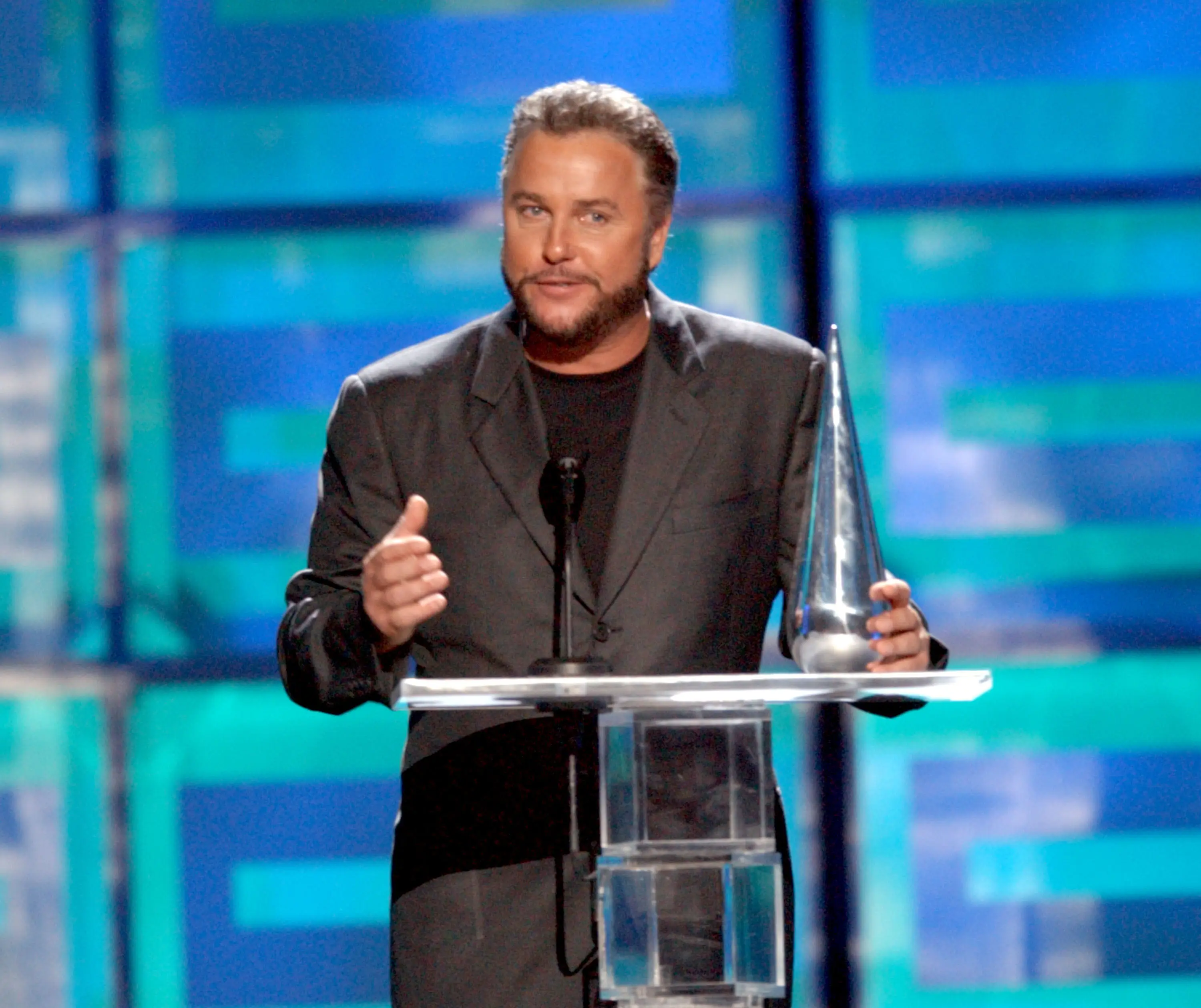 William Petersen picked up one of the night's biggest gongs at the 2003 GQ Men of the Year Awards (KMazur/WireImage)