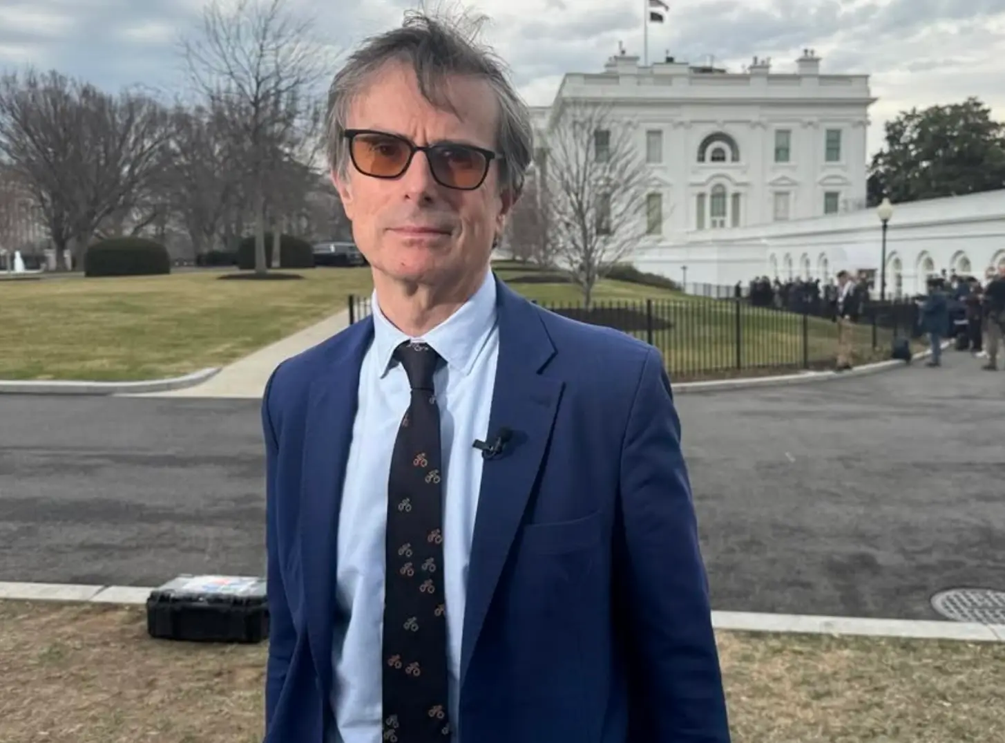 ITV's political editor said he is 'genuinely anxious' for the future (Instagram/@robert_peston)