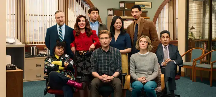 The cast of The Paper (Peacock)