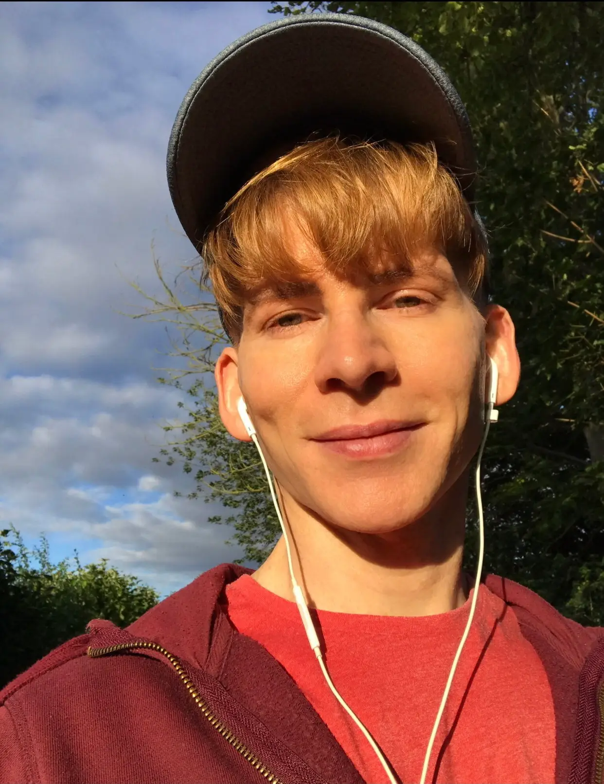 Tristain has had a bit of Botox, but he also credits his youthful look to a vegan diet, exercise and positive outlook (SWNS)