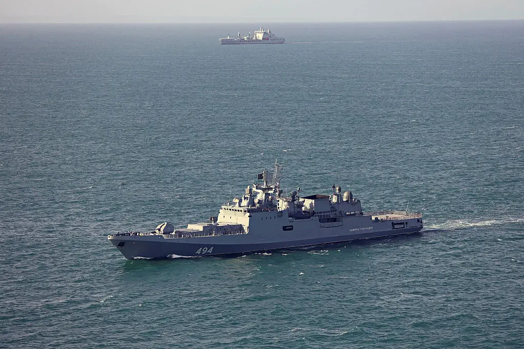 The Admiral Grigorovich (MoD Crown Copyright via Getty Images)