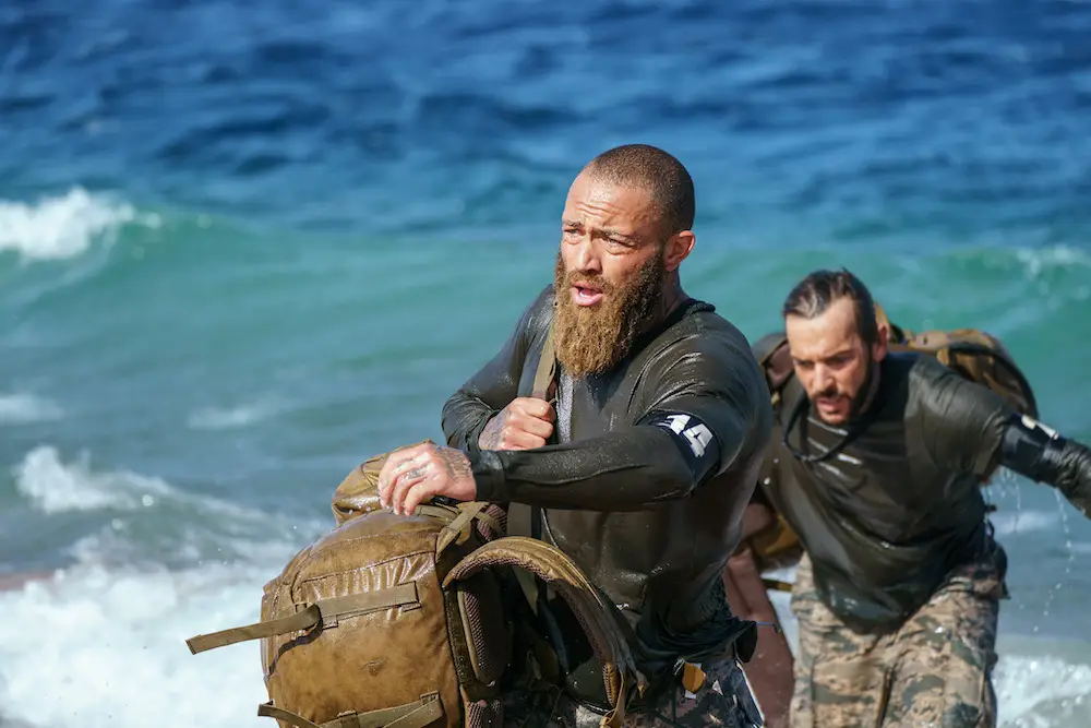 The TOWIE star had to withdraw from the show after breaking his ribs during the challenge.