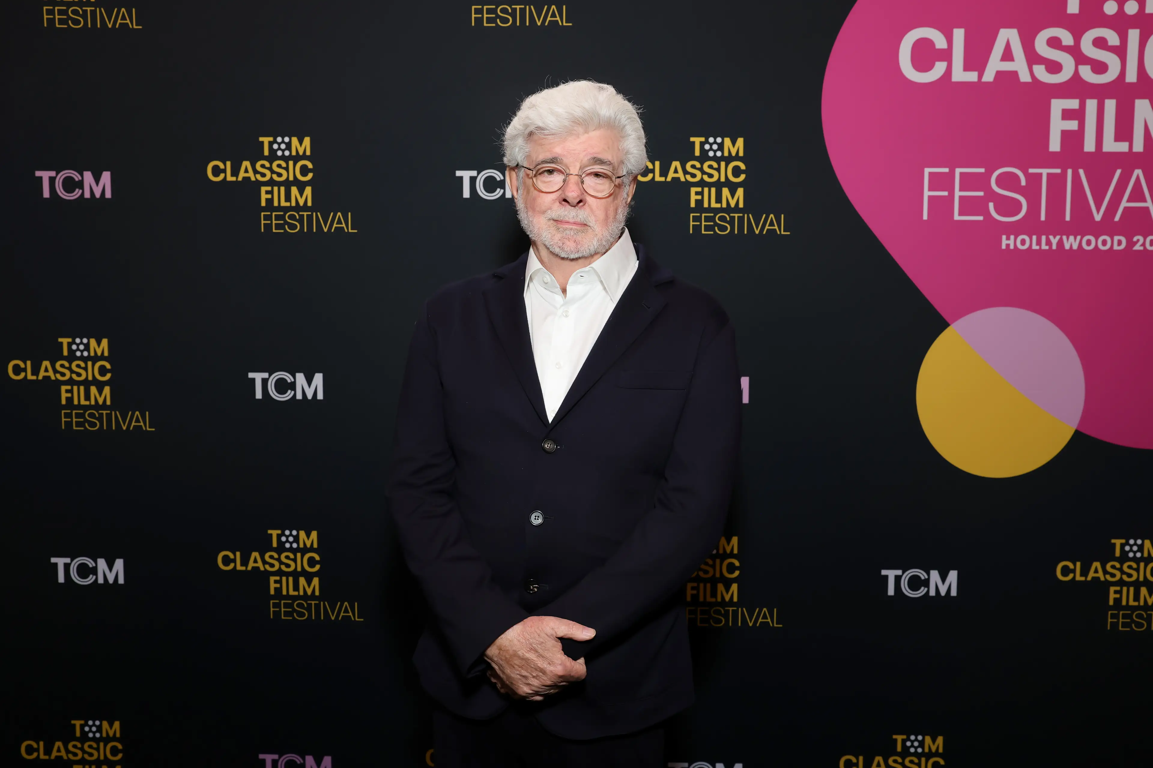 George Lucas explained all about Yoda's speech (Emma McIntyre/Getty Images for TCM)