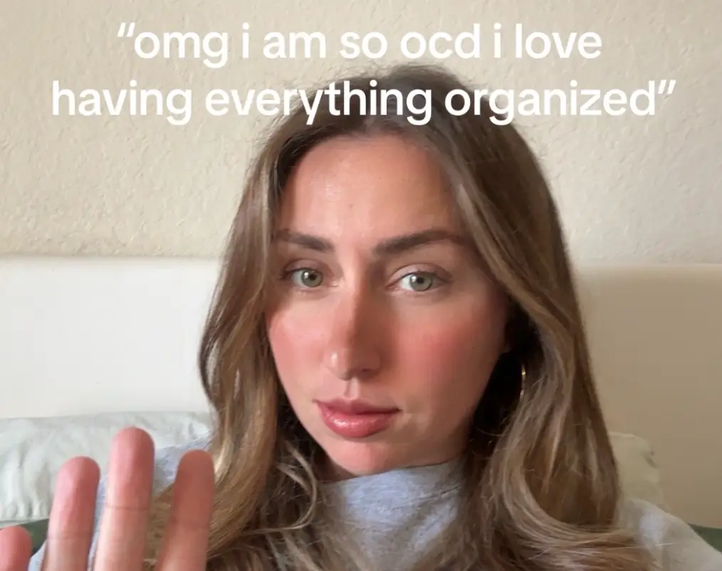 The content creator shared what it's like to live with OCD. (Tiktok/kylieisreading)