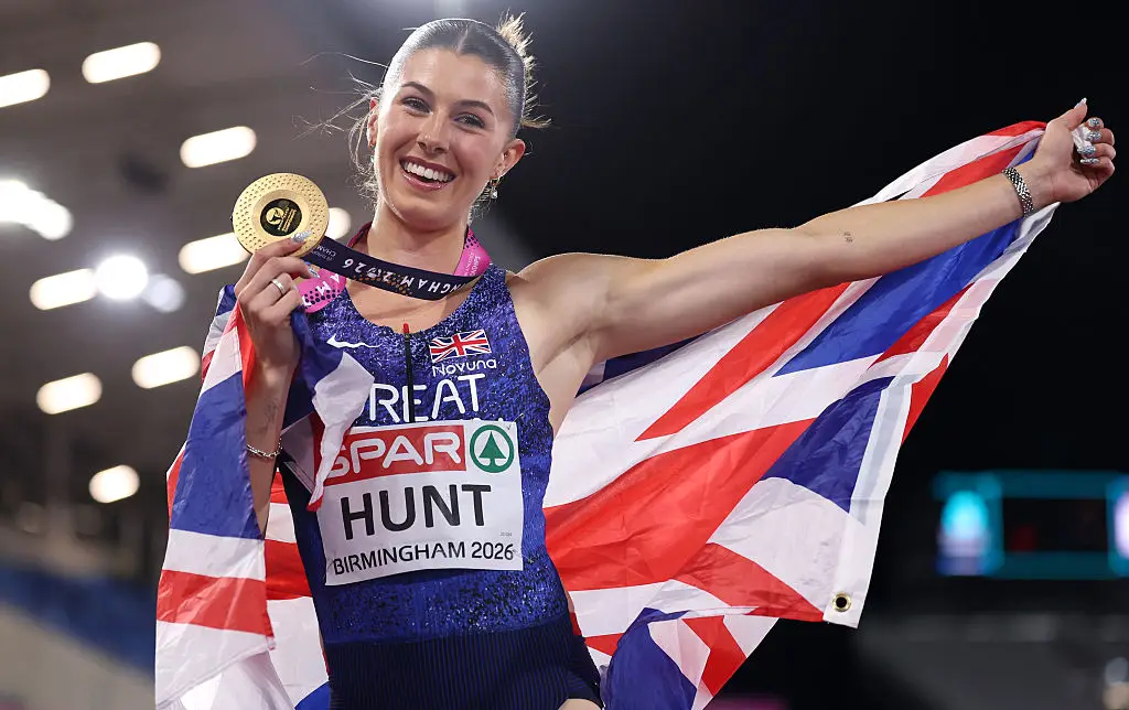 Amy Hunt has already claimed gold in Birmingham (Julian Finney/Getty Images)