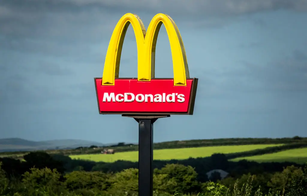 Even horses can't resist the allure of the golden arches (Matt Cardy/Getty Images)