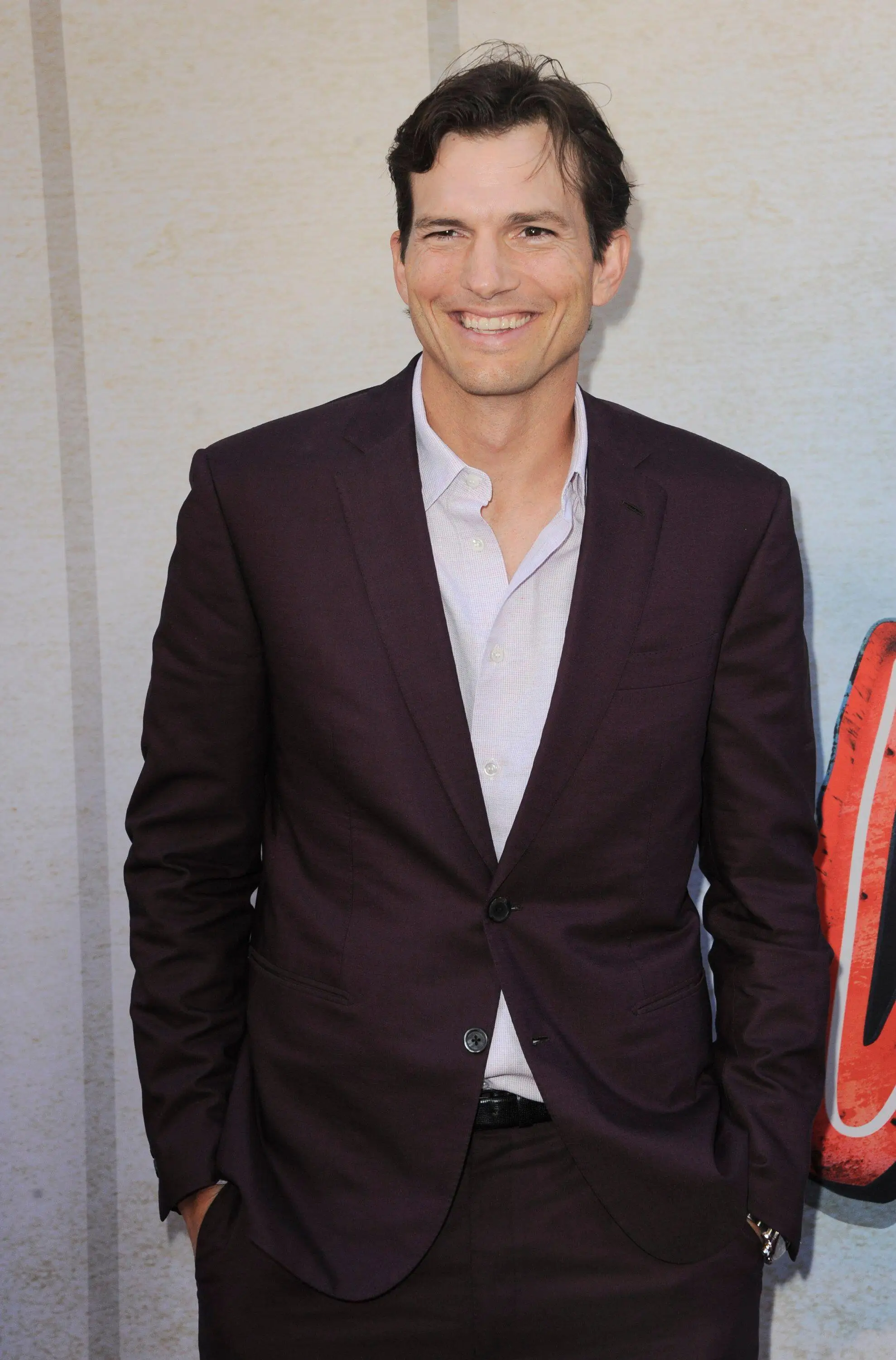 Ashton Kutcher said he's lucky to be alive.